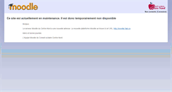 Desktop Screenshot of moodle.centrenord.ab.ca